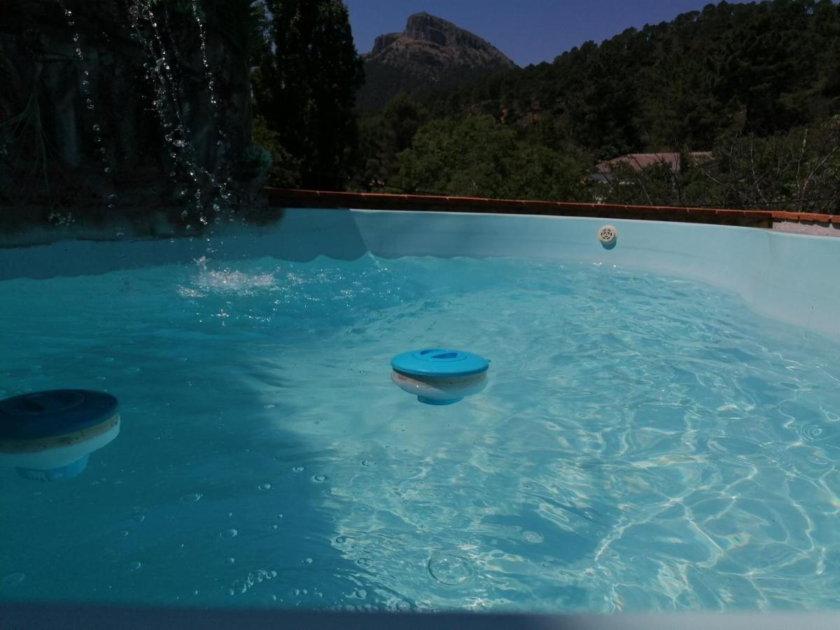 Casa Rural La Piedra Del Cambron Villaverde De Guadalimar Dış mekan fotoğraf