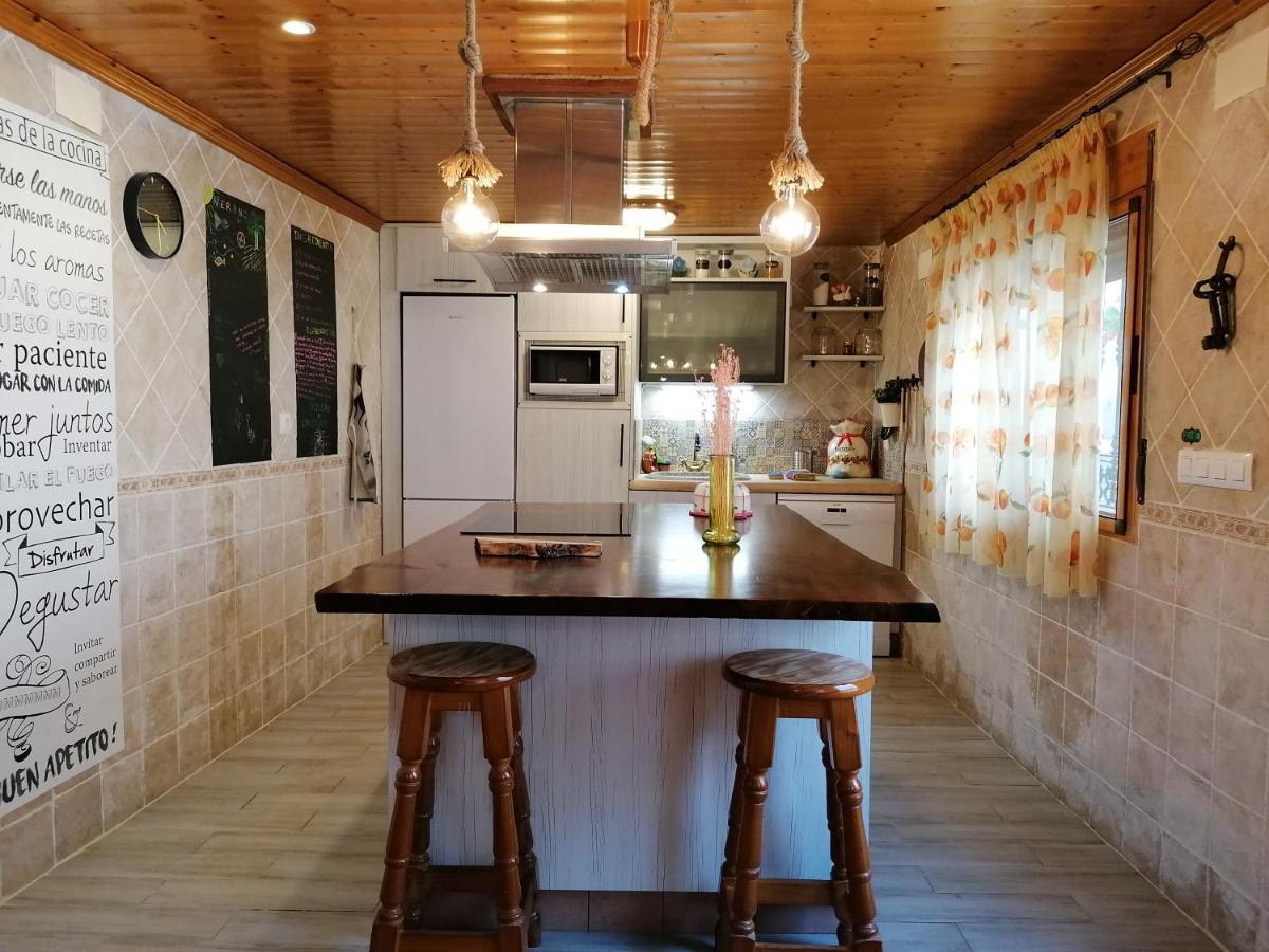 Casa Rural La Piedra Del Cambron Villaverde De Guadalimar Dış mekan fotoğraf