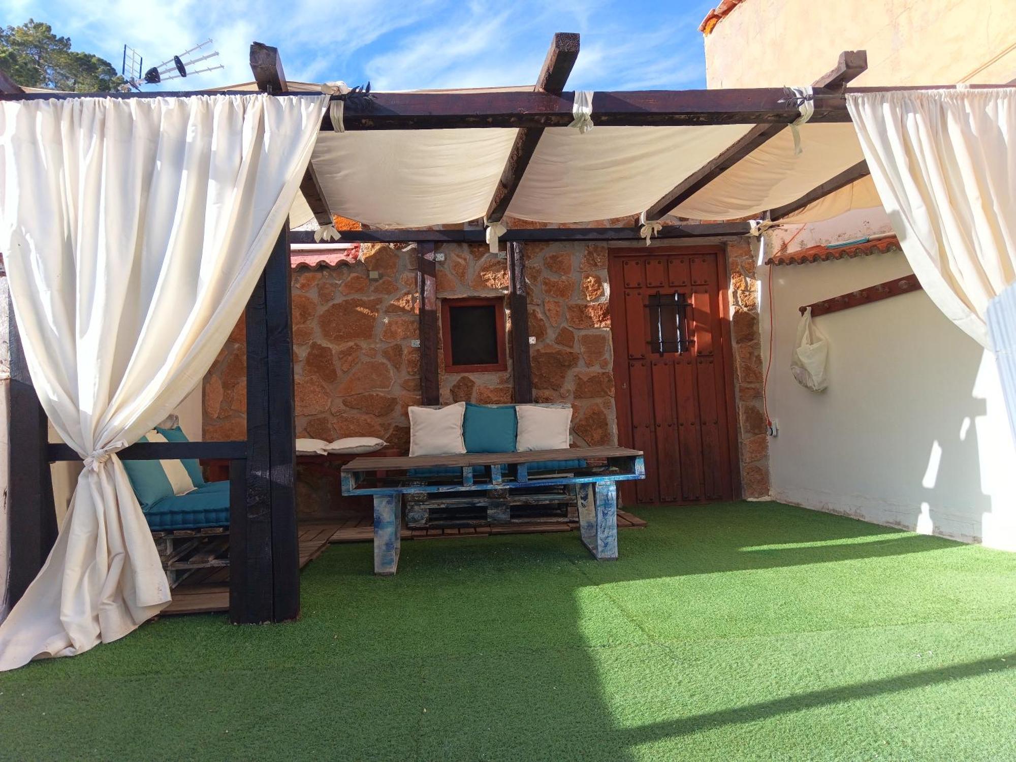 Casa Rural La Piedra Del Cambron Villaverde De Guadalimar Dış mekan fotoğraf