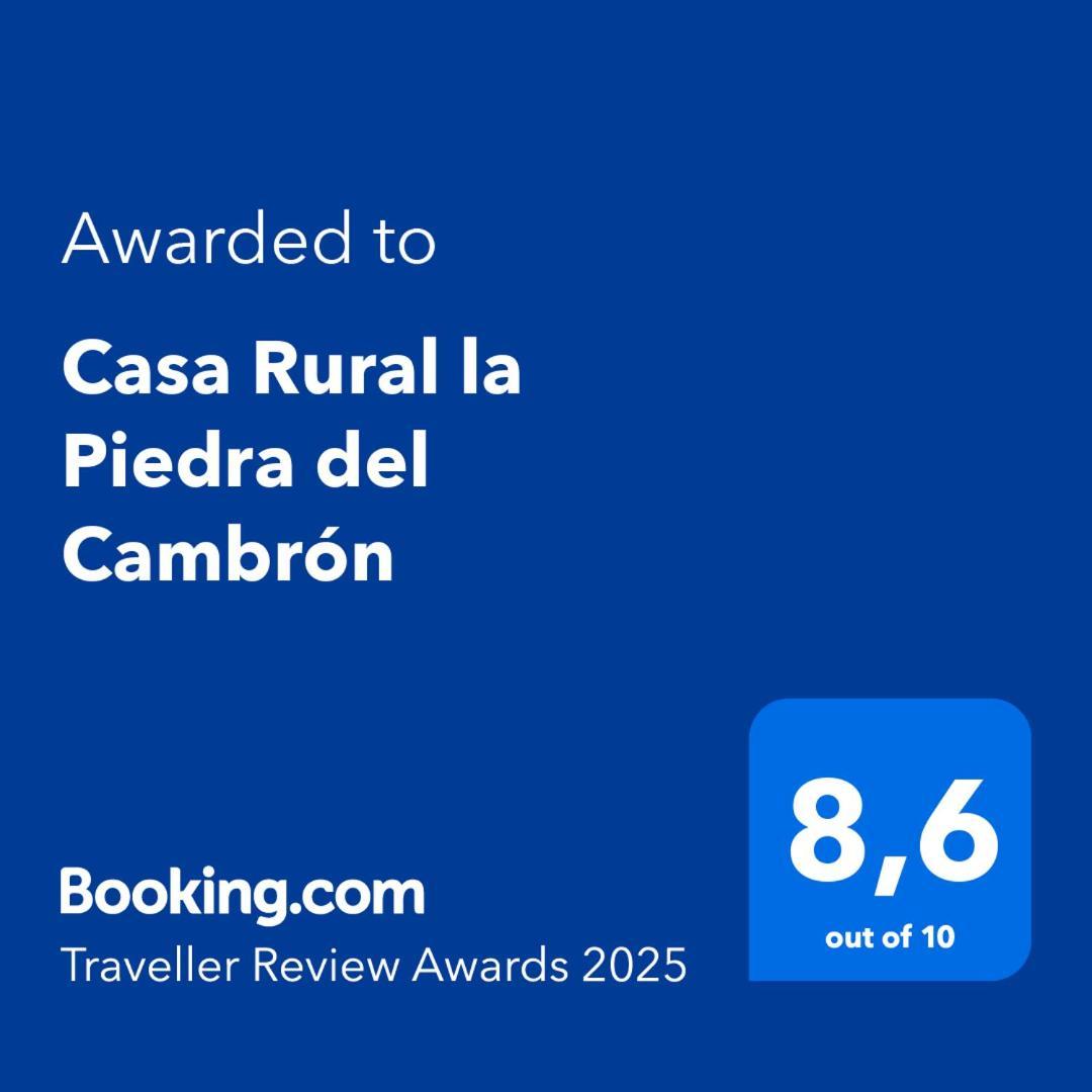 Casa Rural La Piedra Del Cambron Villaverde De Guadalimar Dış mekan fotoğraf